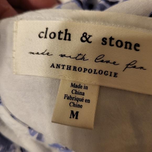 Anthropologie Cloth & Stone Med "Made with love for Anthropologie "Vivian dress - Picture 15 of 15